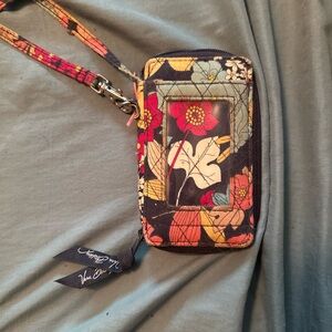 Vera Bradley Multicolor Floral Wristlet